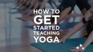 How to teach yoga